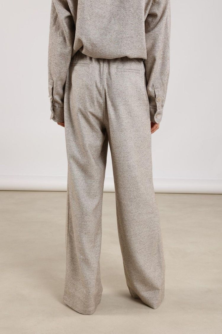 Nukus by Nick Vervoort Broek Beige dames (VERA PANTS STRASS - VERA.PA.SAND) - GL Sport (Sluis)