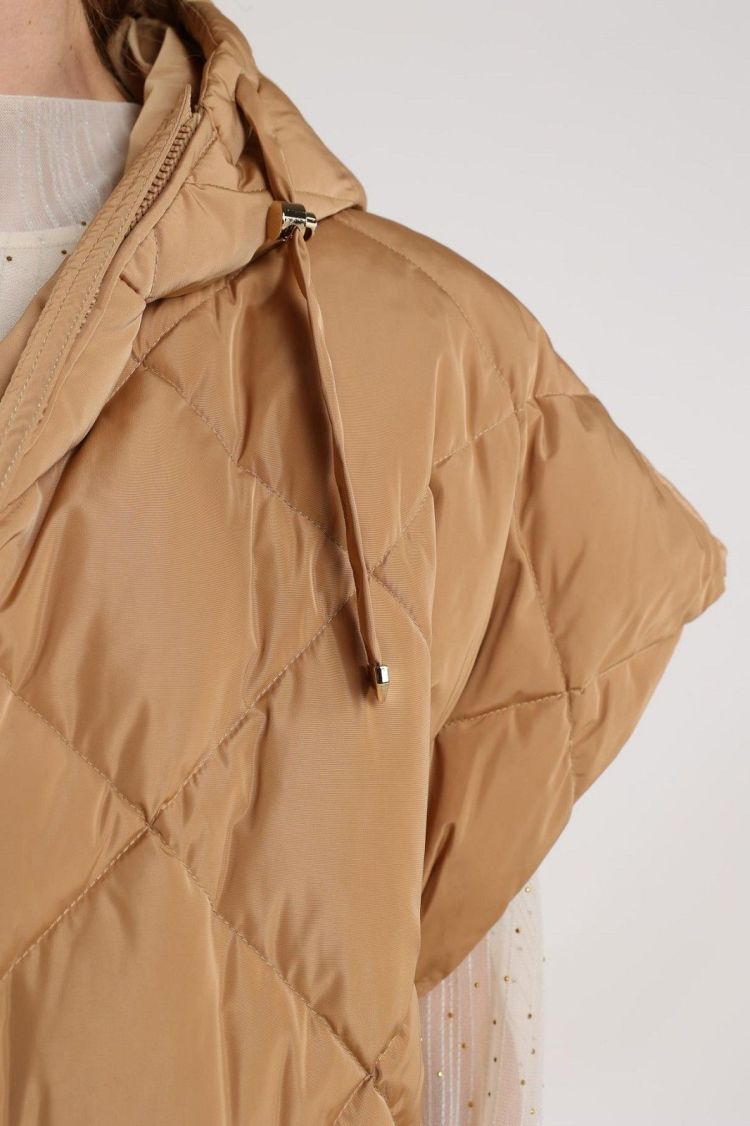 Nukus by Nick Vervoort Jas Bruin dames (WILLOW JACKET - WILLOW.JKT.CAMEL) - GL Sport (Sluis)