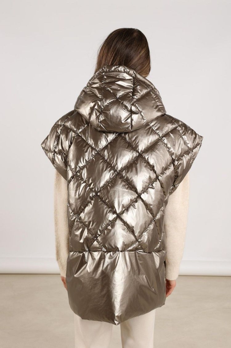 Nukus by Nick Vervoort Jas Brons dames (WILLOW JACKET METALLIC - WILLOW.JKT.FANGO) - GL Sport (Sluis)