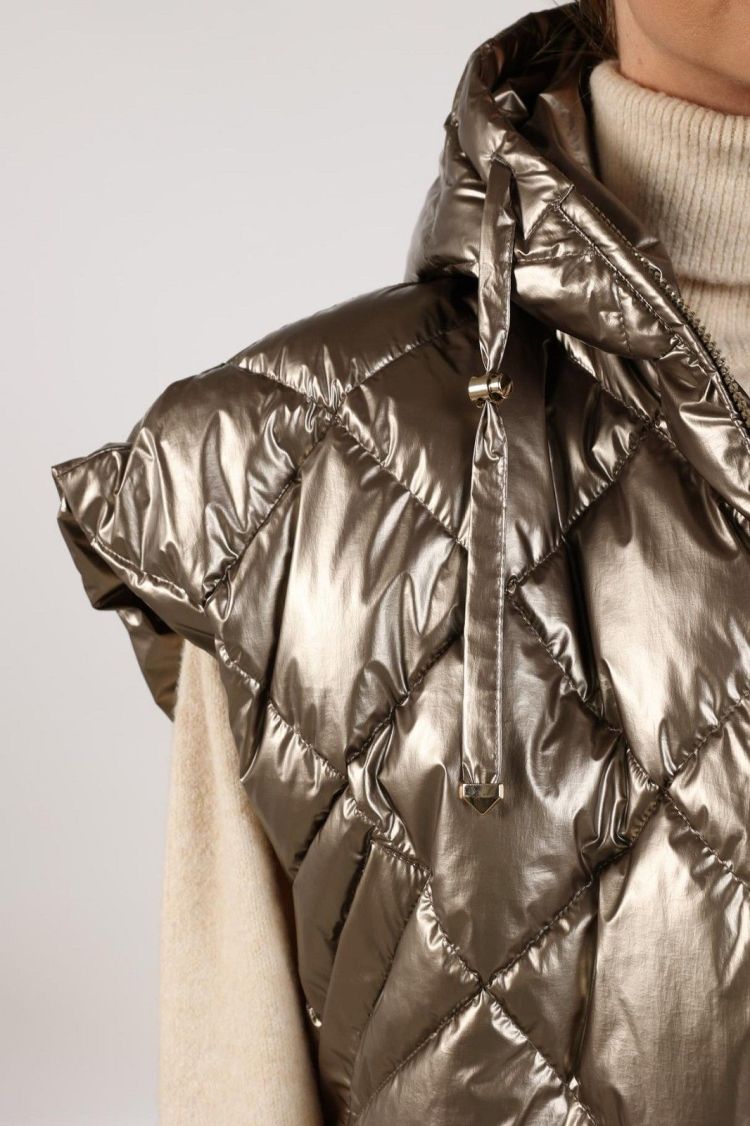 Nukus by Nick Vervoort Jas Brons dames (WILLOW JACKET METALLIC - WILLOW.JKT.FANGO) - GL Sport (Sluis)