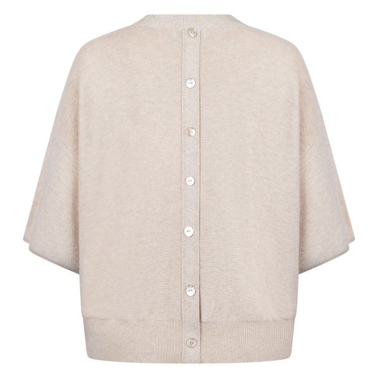 Nukus by Nick Vervoort Pull Beige dames (WINNIE PULLOVER LUREX - WINNIE.PULL.SAND) - GL Sport (Sluis)