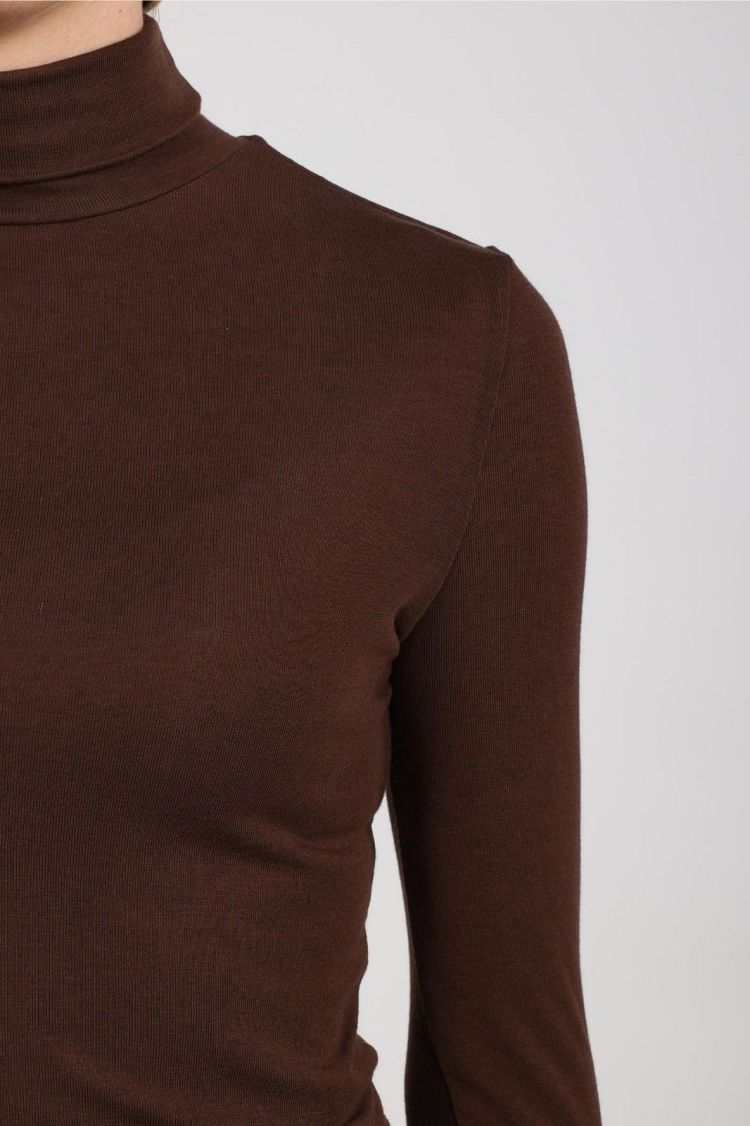 Nukus Pull Bruin dames (GINNY PULLOVER - GINNY.PULLOVER.CHOCO) - GL Sport (Sluis)