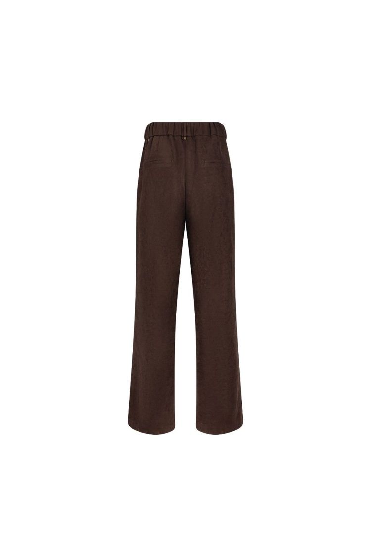 Nukus Broek Bruin dames (JILL PANTS SUEDINE - JILL.PANTS.CHOCO) - GL Sport (Sluis)