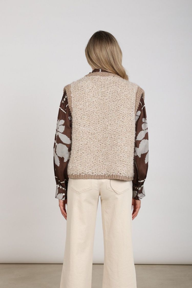 Nukus Gilet Beige dames (LANA GILET  - LANA.GILET.SAND) - GL Sport (Sluis)