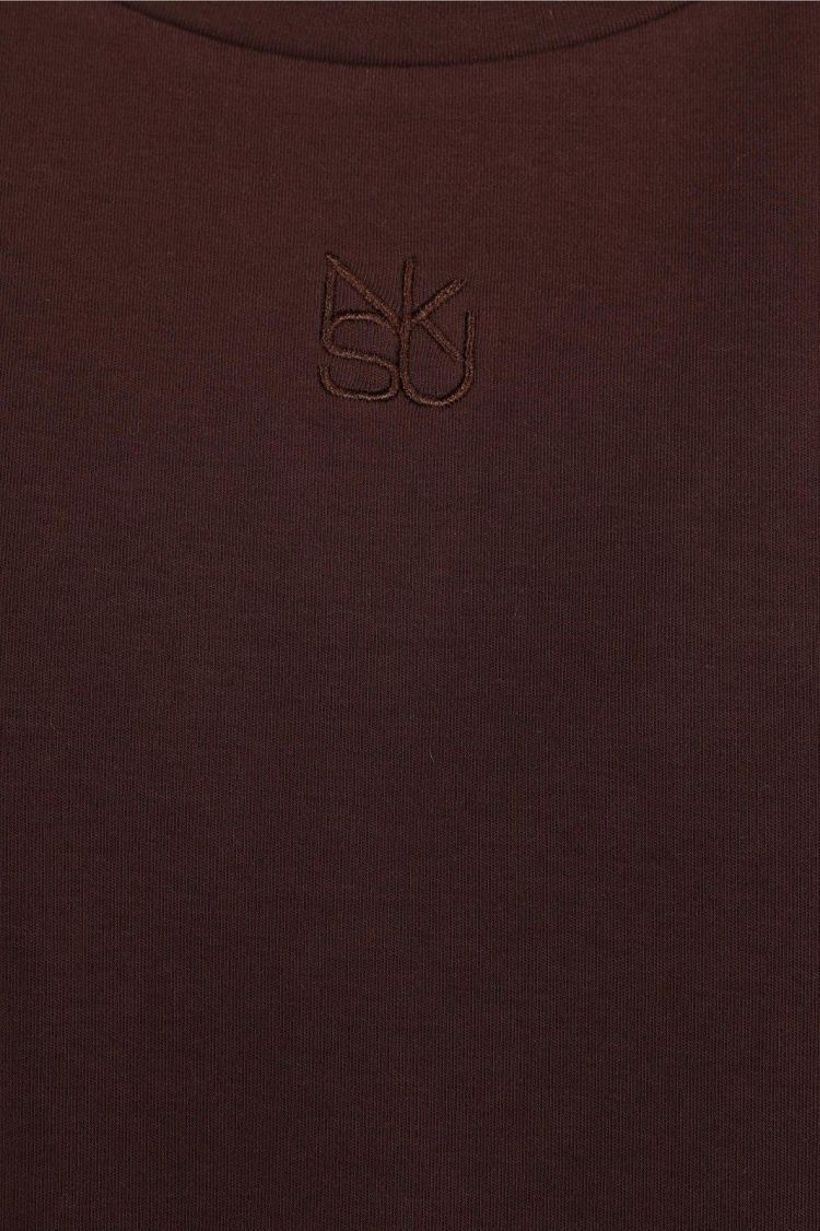 Nukus T-shirt Bruin dames (LUNA SHIRT NK - LUNA.SHIRT.CHOCO) - GL Sport (Sluis)