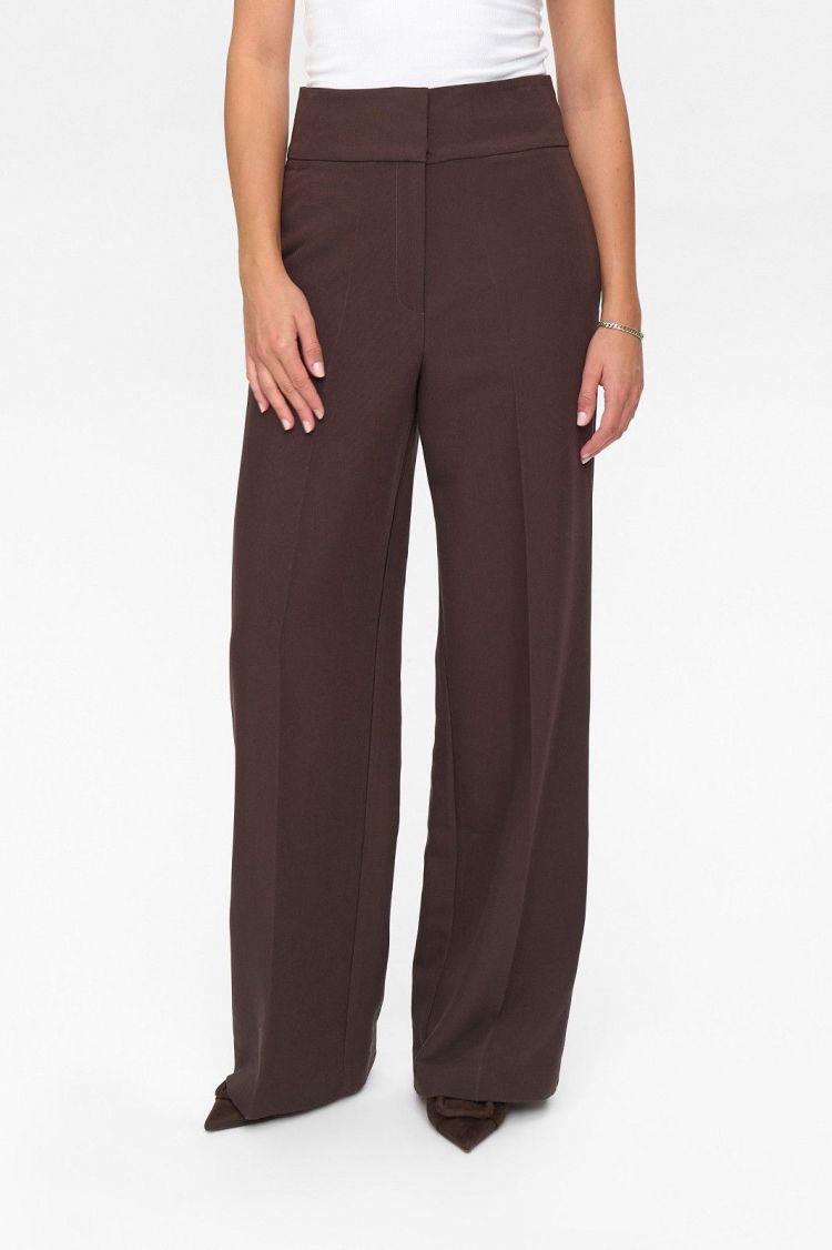Nümph Broek Bruin dames (NUBUSSY PANT - 704835.5698) - GL Sport (Sluis)