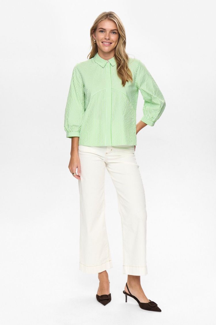 Nümph Blouse Groen dames (NUCERICA SHIRT - 706682.4106) - GL Sport (Sluis)