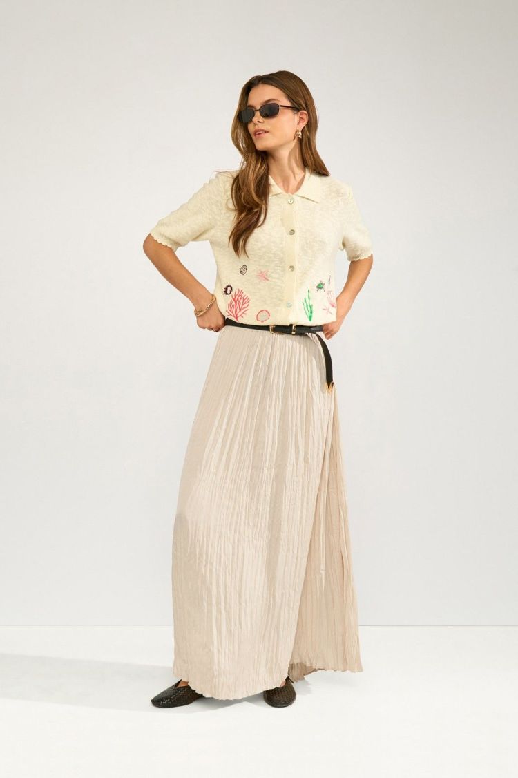 Nümph Short Off-white dames (NUFEA SKIRT - 706418.9509) - GL Sport (Sluis)