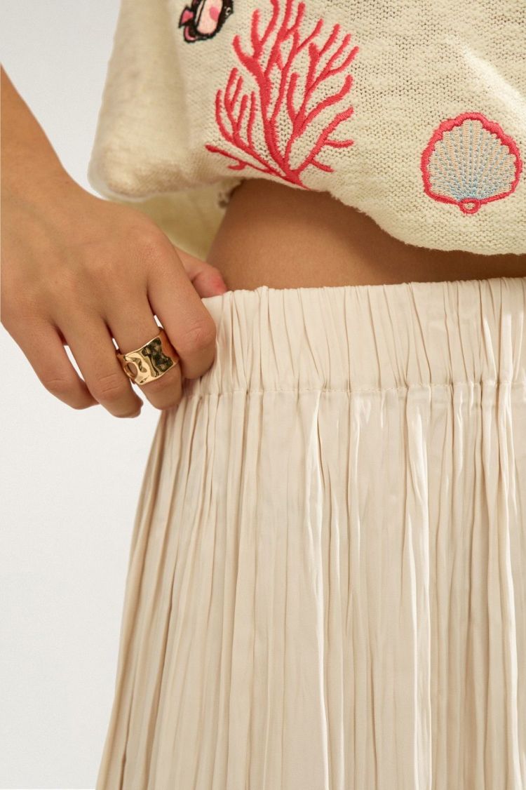 Nümph Short Off-white dames (NUFEA SKIRT - 706418.9509) - GL Sport (Sluis)