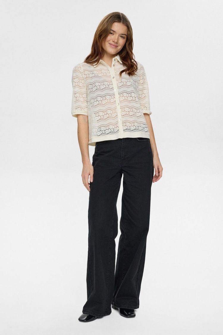 Nümph Blouse Beige dames (NULAVETTA SHIRT - 706825.9501) - GL Sport (Sluis)