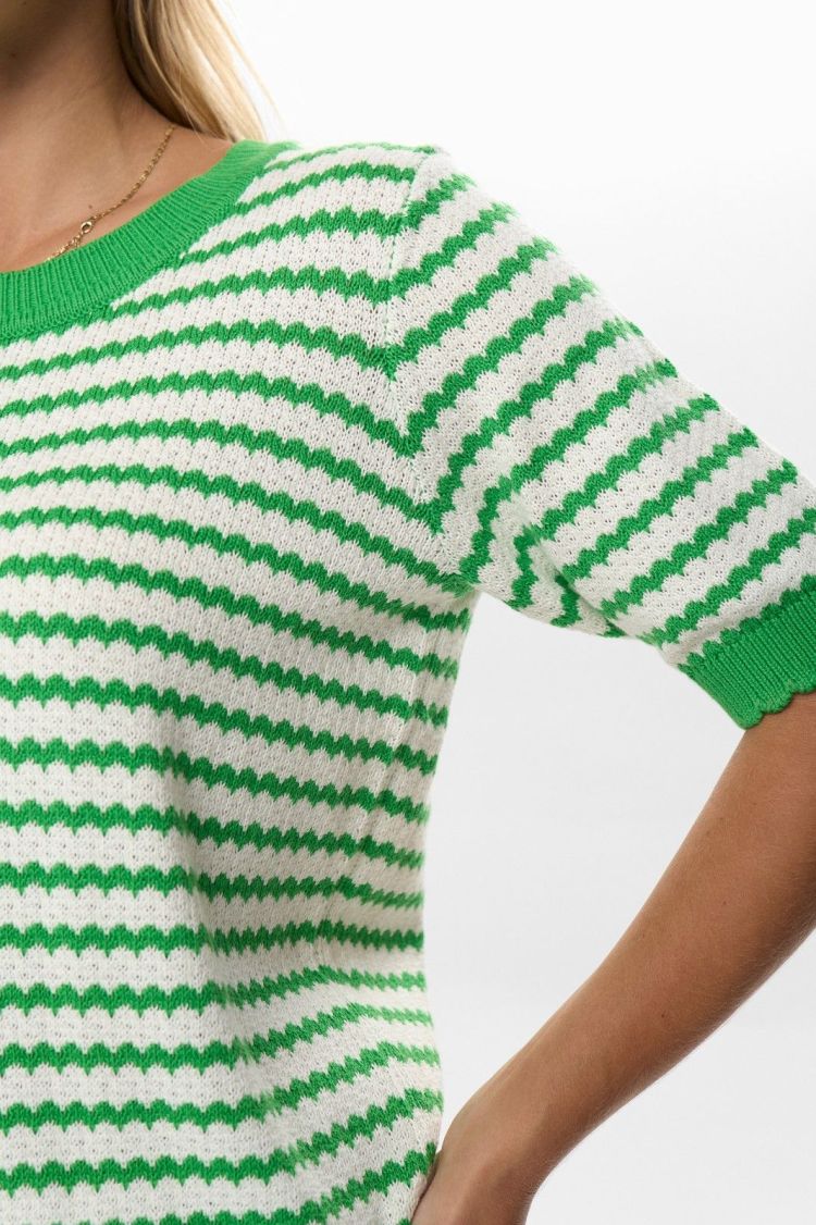 Nümph Pull Groen dames (NUMARI PULLOVER - 704299.4106) - GL Sport (Sluis)