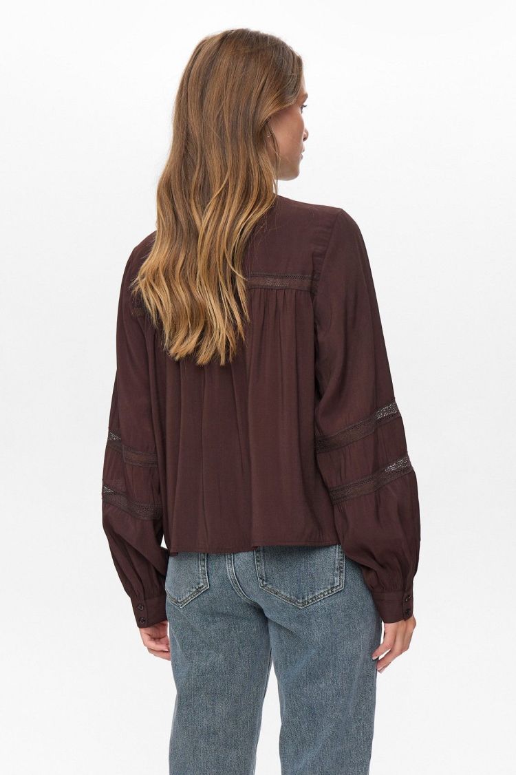 Nümph Blouse Bruin dames (NURIKA SHIRT - 705916.5698) - GL Sport (Sluis)