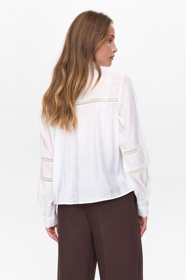 Nümph Blouse Wit dames (NURIKA SHIRT - 705916.9000) - GL Sport (Sluis)