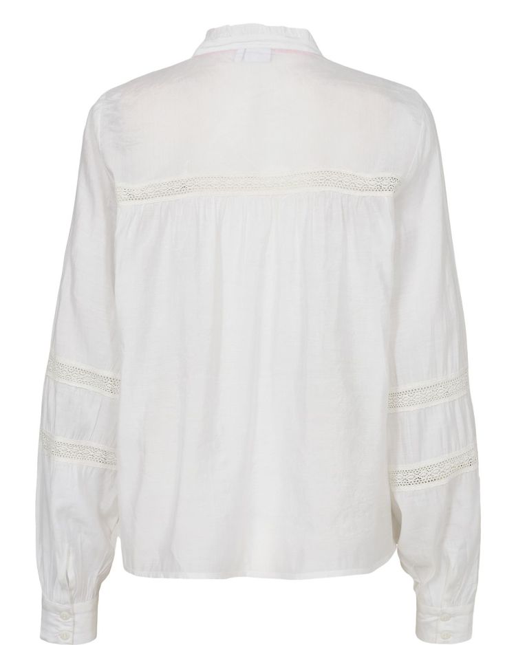 Nümph Blouse Wit dames (NURIKA SHIRT - 705916.9000) - GL Sport (Sluis)