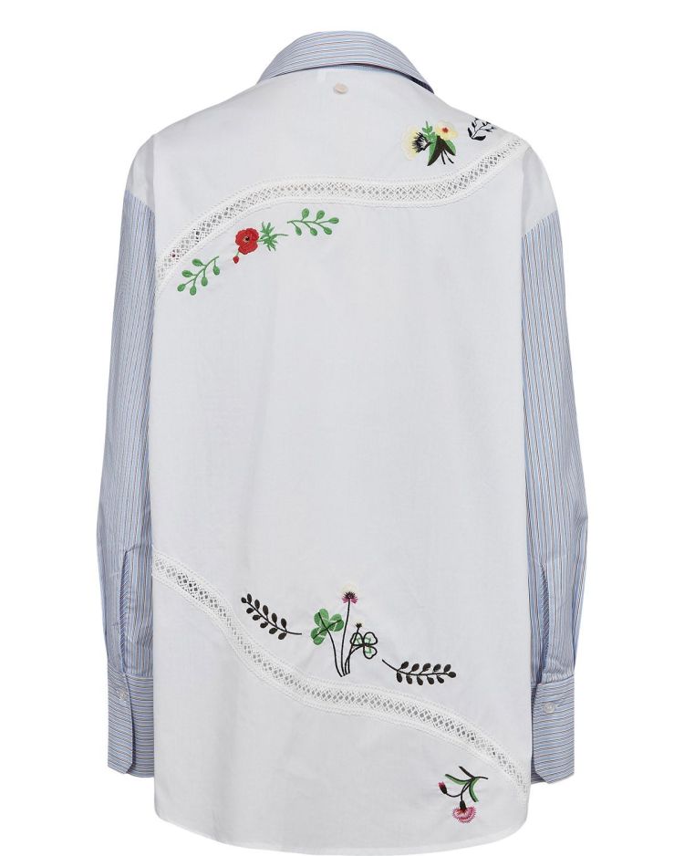 Nümph Blouse Blauw dames (NUSAMMIE SHIRT - 706655.3054) - GL Sport (Sluis)