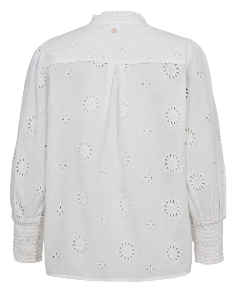 Nümph Blouse Wit dames (NUSAMMY SHIRT - 706686.9000) - GL Sport (Sluis)