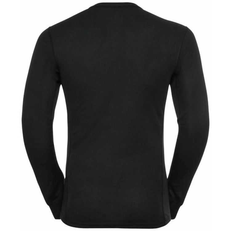 Odlo Thermokleding Zwart heren (TOP CREW NECK - MEN - 159102.15000) - GL Sport (Sluis)
