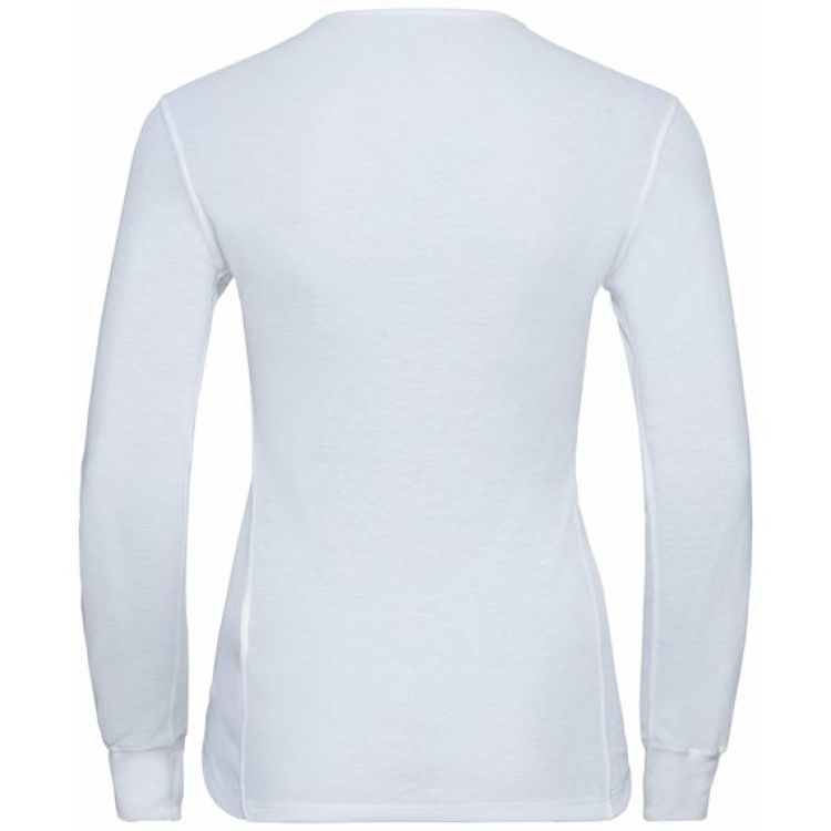Odlo Thermokleding Wit dames (TOP CREW NECK - WOMEN - 159101.10000) - GL Sport (Sluis)