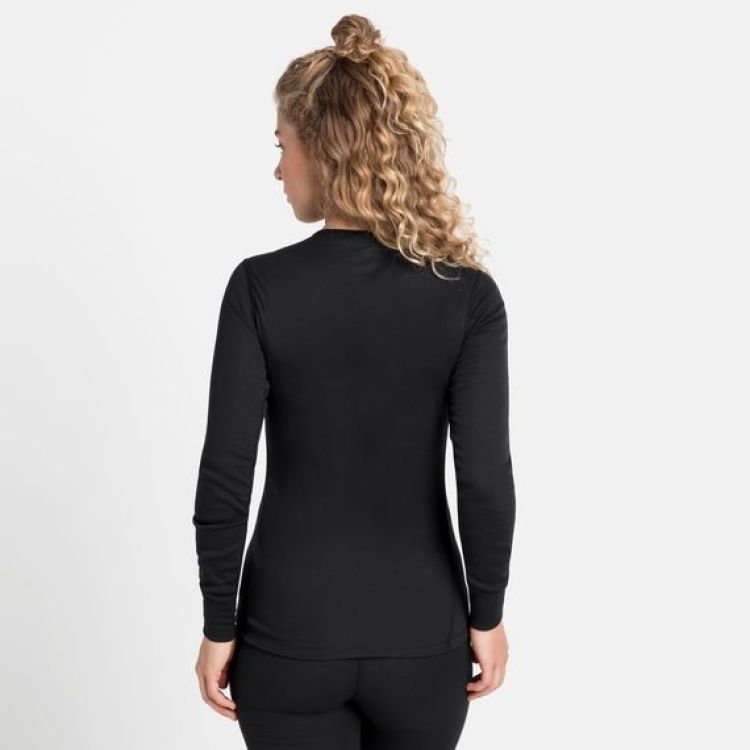 Odlo Thermokleding Zwart dames (TOP CREW NECK - WOMEN - 159101.15000) - GL Sport (Sluis)