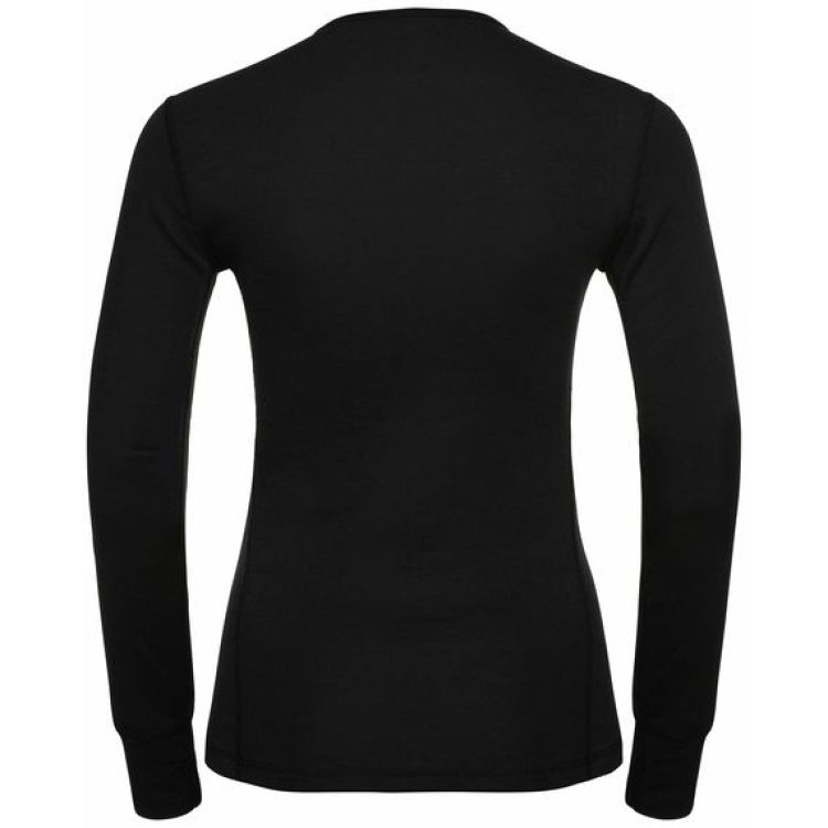 Odlo Thermokleding Zwart dames (TOP CREW NECK - WOMEN - 159101.15000) - GL Sport (Sluis)