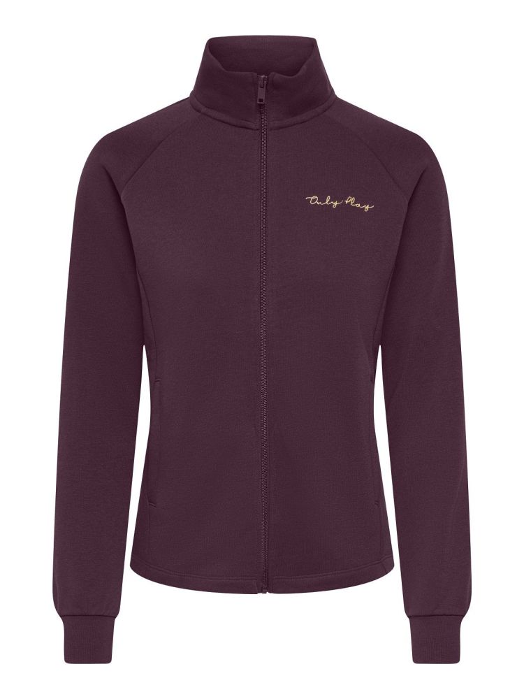 Only Play Vest Bordeaux