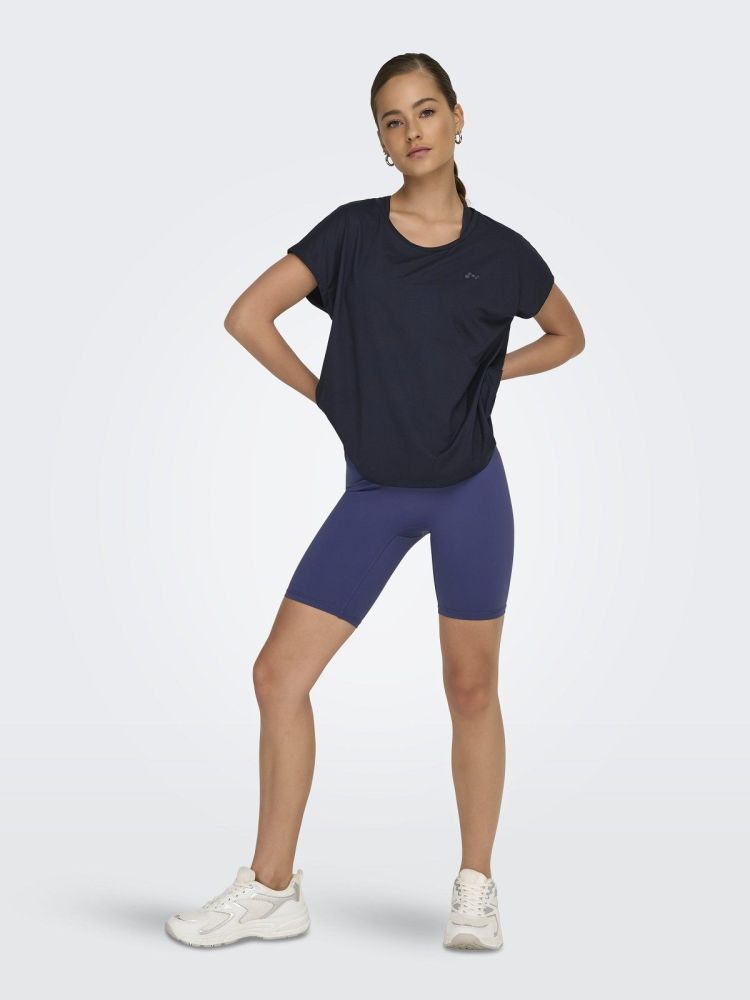 Only Play T-shirt Blauw dames (AUBREE LIFE ON SS BAT LOOSE TEE - 15137012.NIGHTSKY) - GL Sport (Sluis)