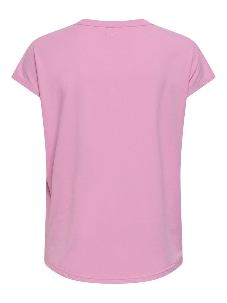 Only Play T-shirt Roze dames (AUBREE LIFE ON SS BAT LOOSE TEE - 15137012.BONBON) - GL Sport (Sluis)