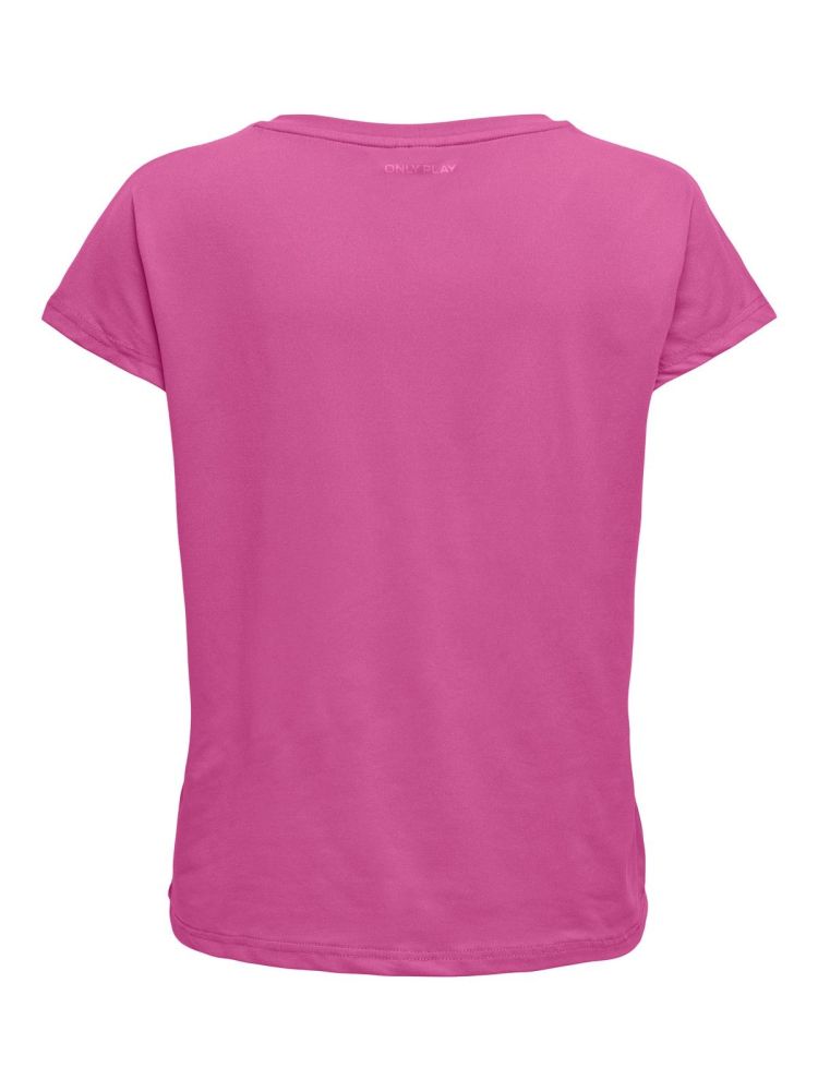 Only Play T-shirt Roze dames (AUBREE LIFE ON SS BAT LOOSE TEE - 15137012.RASPBERRY) - GL Sport (Sluis)