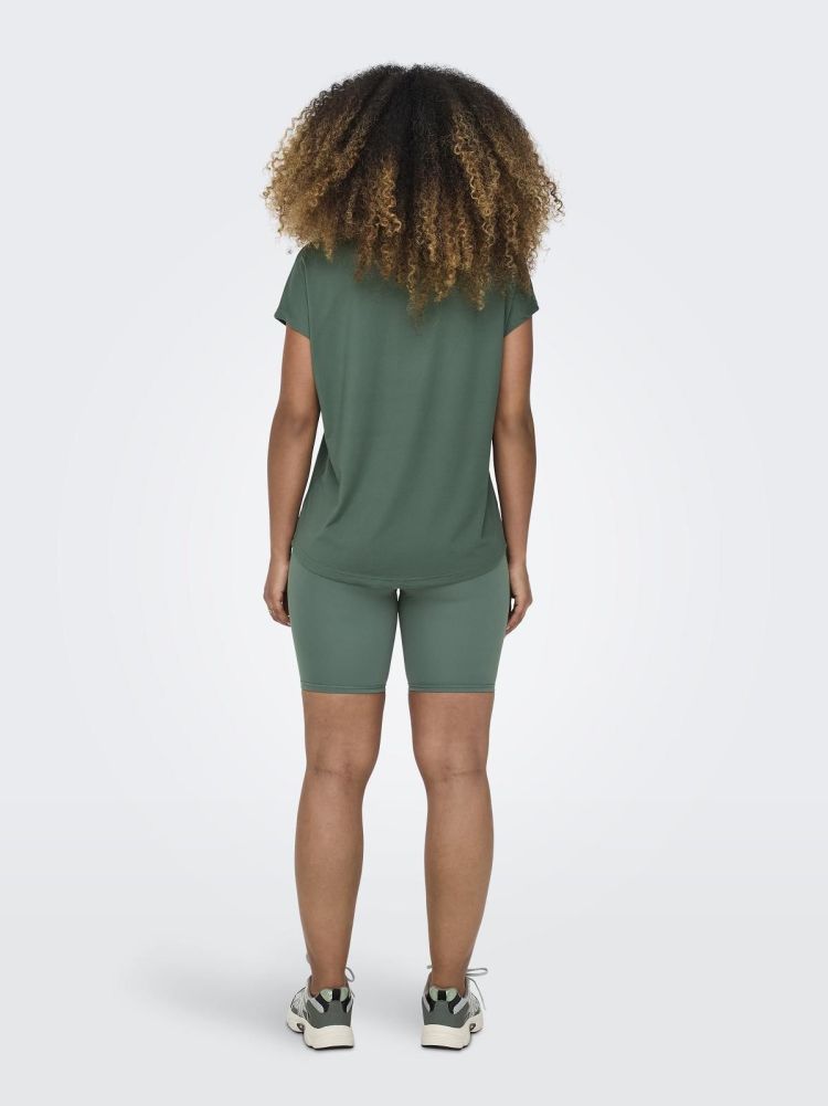 Only Play T-shirt Groen dames (AUBREE LIFE ON SS LOOSE TEE - 15137012.DUCKGREEN) - GL Sport (Sluis)