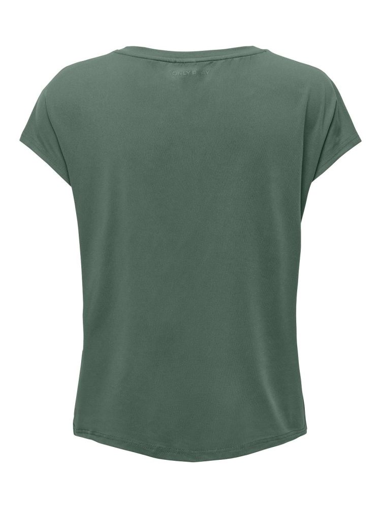 Only Play T-shirt Groen dames (AUBREE LIFE ON SS LOOSE TEE - 15137012.DUCKGREEN) - GL Sport (Sluis)