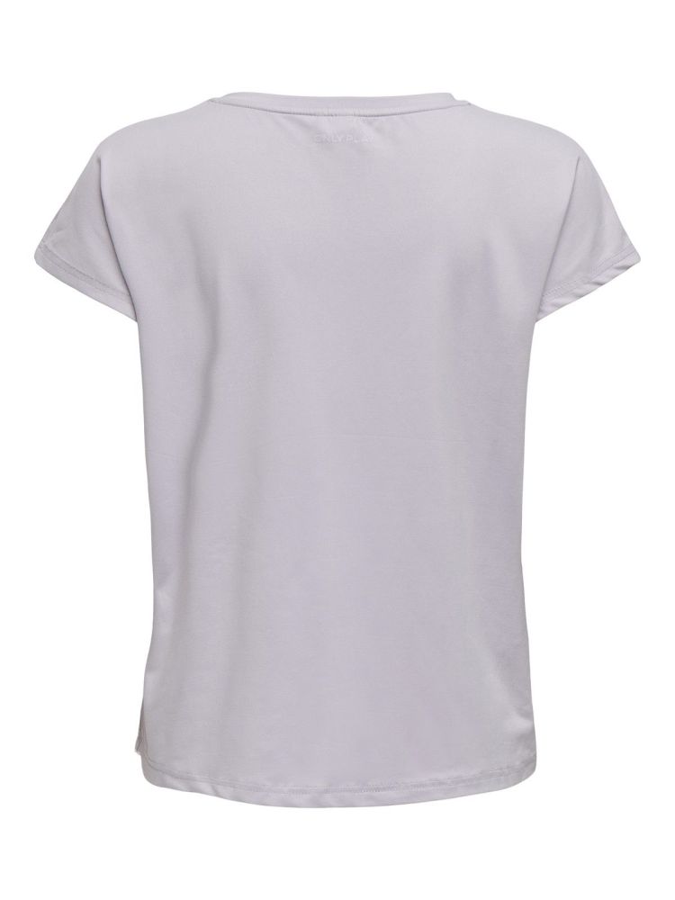 Only Play T-shirt Lila dames (AUBREE LIFE ON SS LOOSE TEE - 15137012.EVENINGHAZE) - GL Sport (Sluis)