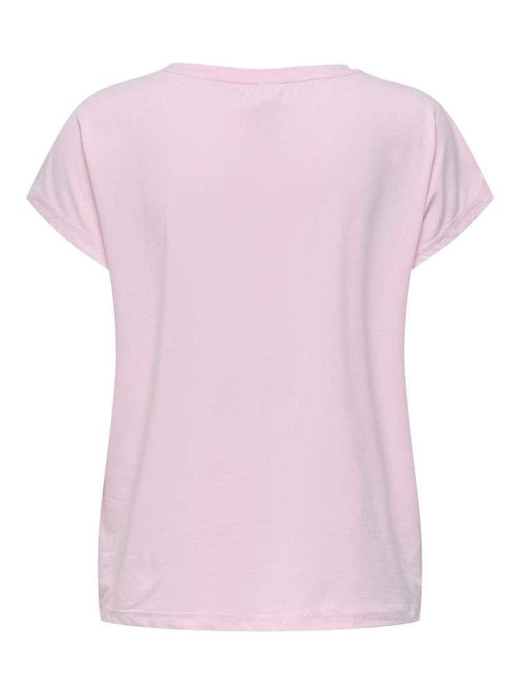 Only Play T-shirt Roze dames (AUBREE LIFE ON SS LOOSE TEE - 15137012.PINK) - GL Sport (Sluis)