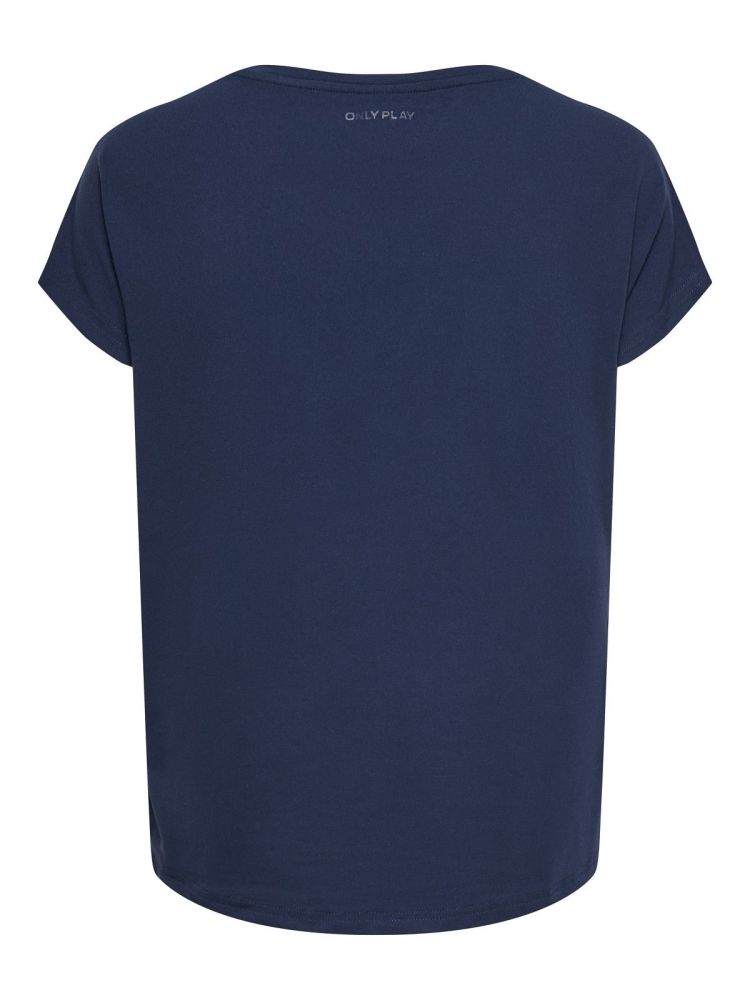 Only Play T-shirt Blauw dames (AUBREE ON SS BAT LOOSE TEE - 15137012.FRESSBLUES) - GL Sport (Sluis)