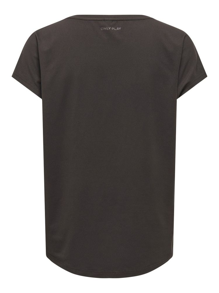 Only Play T-shirt Bruin dames (AUBREE ON SS BAT LOOSE TEE - 15137012.CHOCO) - GL Sport (Sluis)