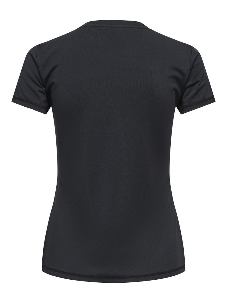 Only Play T-shirt Zwart dames (BREE LIFE ON SS REGULAR TEE - 15354460.BLACK) - GL Sport (Sluis)