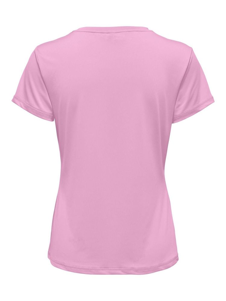 Only Play T-shirt Roze dames (CARMEN ON SS REG TEE - 15281098.BEGONIAPINK) - GL Sport (Sluis)