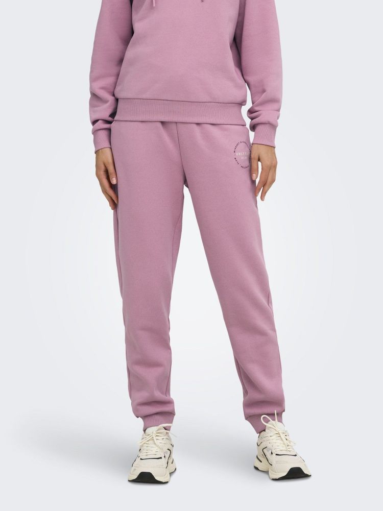 Only Play Broek Lila dames (CAVA HW REG BRUSH SWEAT PANTS - 15375918.LILAS) - GL Sport (Sluis)