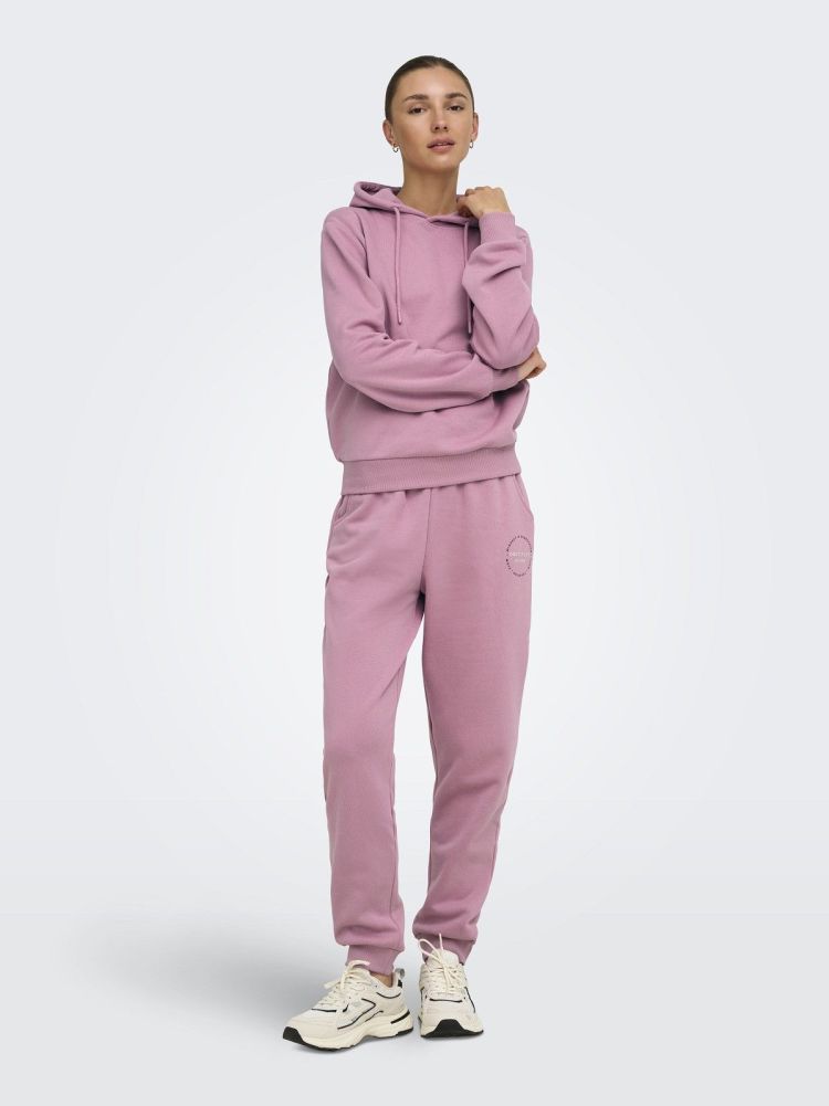 Only Play Broek Lila dames (CAVA HW REG BRUSH SWEAT PANTS - 15375918.LILAS) - GL Sport (Sluis)