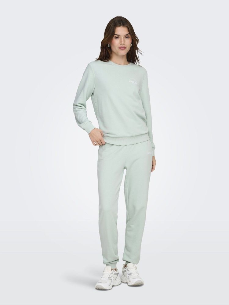 Only Play Broek Mint dames (CAVA LIFE HW REG SWEAT PANTS - 15369662.SURFSPRAY) - GL Sport (Sluis)