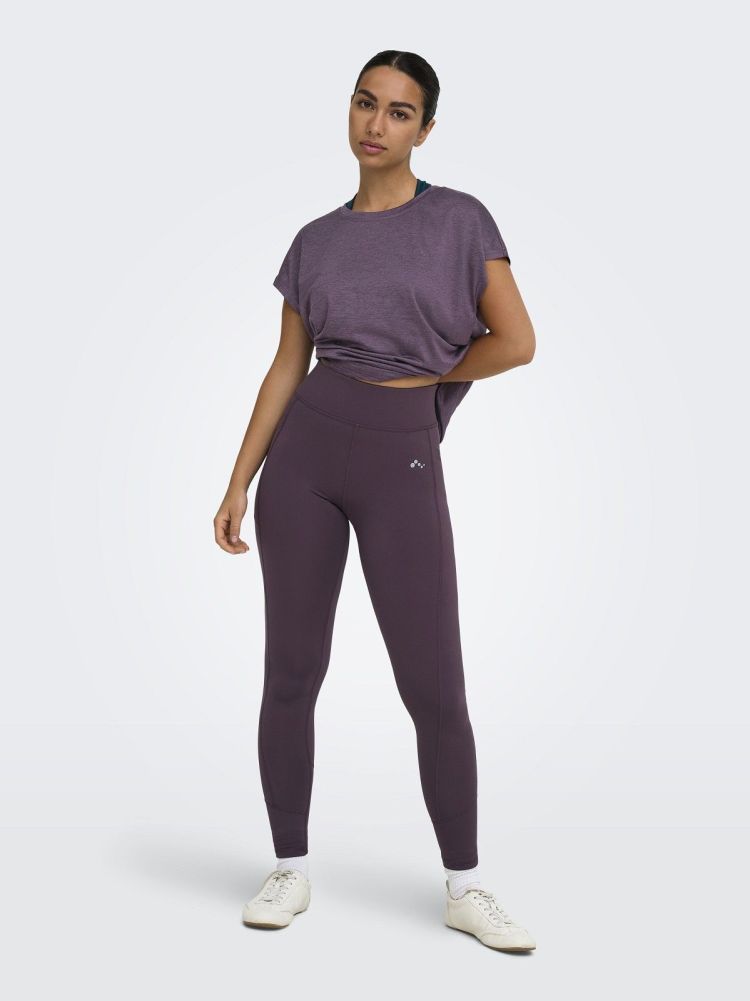 Only Play T-shirt Bordeaux dames (CORE ON SS LOOSE BAT TEE - 15328063.PLUMPERFECT) - GL Sport (Sluis)