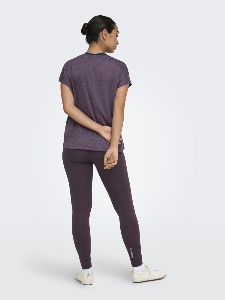 Only Play T-shirt Bordeaux dames (CORE ON SS LOOSE BAT TEE - 15328063.PLUMPERFECT) - GL Sport (Sluis)