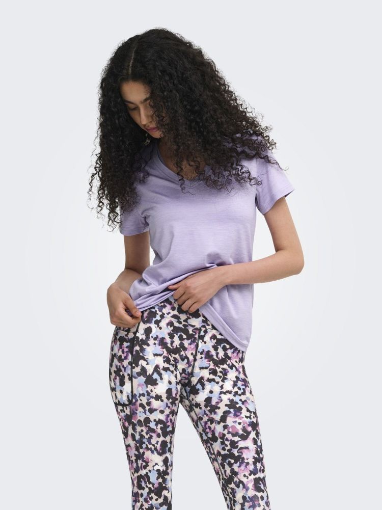 Only Play T-shirt Lila dames (CORE VN REG TEE - 15328067.LAVENDER) - GL Sport (Sluis)