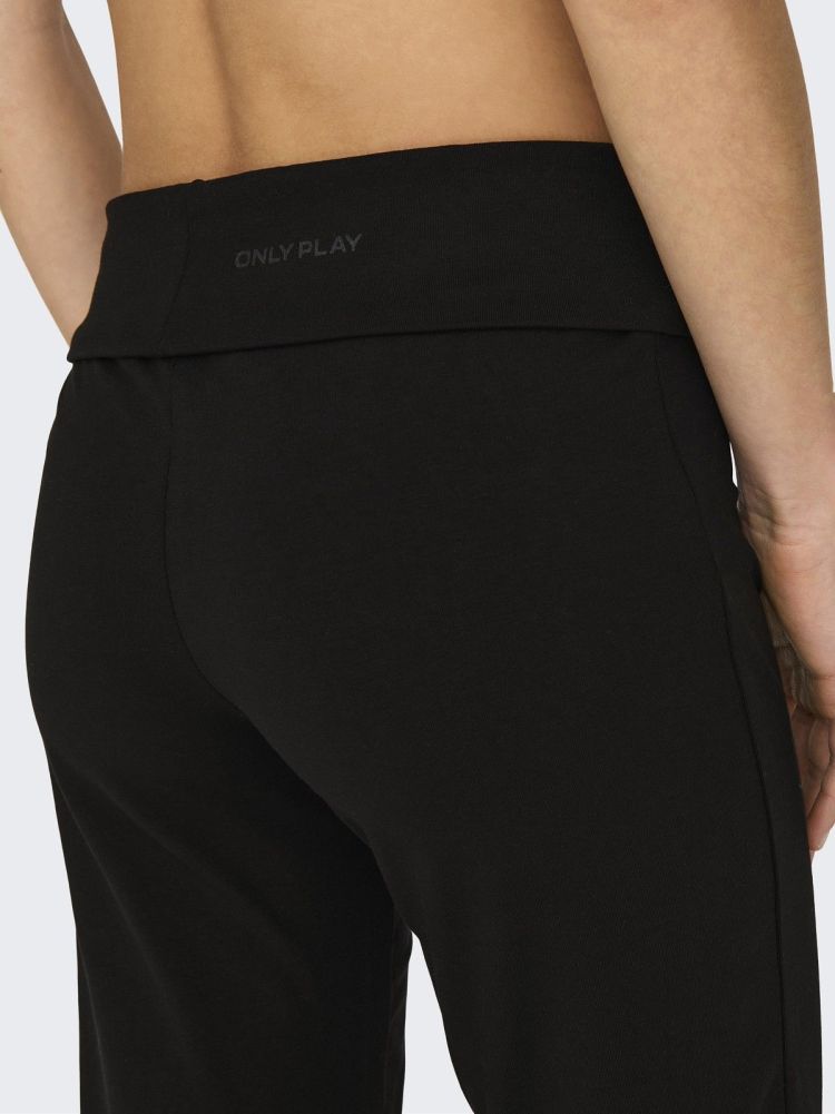 Only Play Broek Zwart dames (FOLD MW JAZZ PANT - 15062199.BLACK) - GL Sport (Sluis)