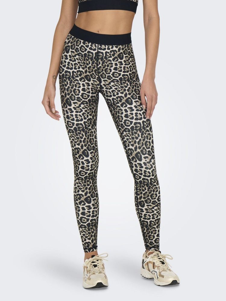 Only Play Sportbroek Zwart dames (GIL-2-LEO HW TRAIN TIGHTS - 15345496.BLACK) - GL Sport (Sluis)