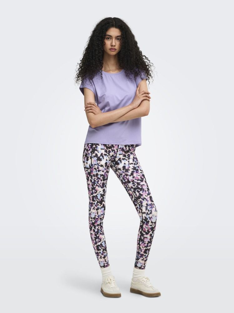Only Play Broek Multi dames (JAM-2-BEL HW AOP PCK TIGHTS - 15377545.PUMICSTONE) - GL Sport (Sluis)