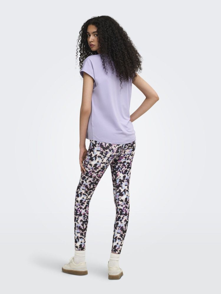 Only Play Broek Multi dames (JAM-2-BEL HW AOP PCK TIGHTS - 15377545.PUMICSTONE) - GL Sport (Sluis)