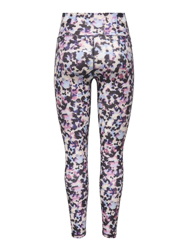 Only Play Broek Multi dames (JAM-2-BEL HW AOP PCK TIGHTS - 15377545.PUMICSTONE) - GL Sport (Sluis)