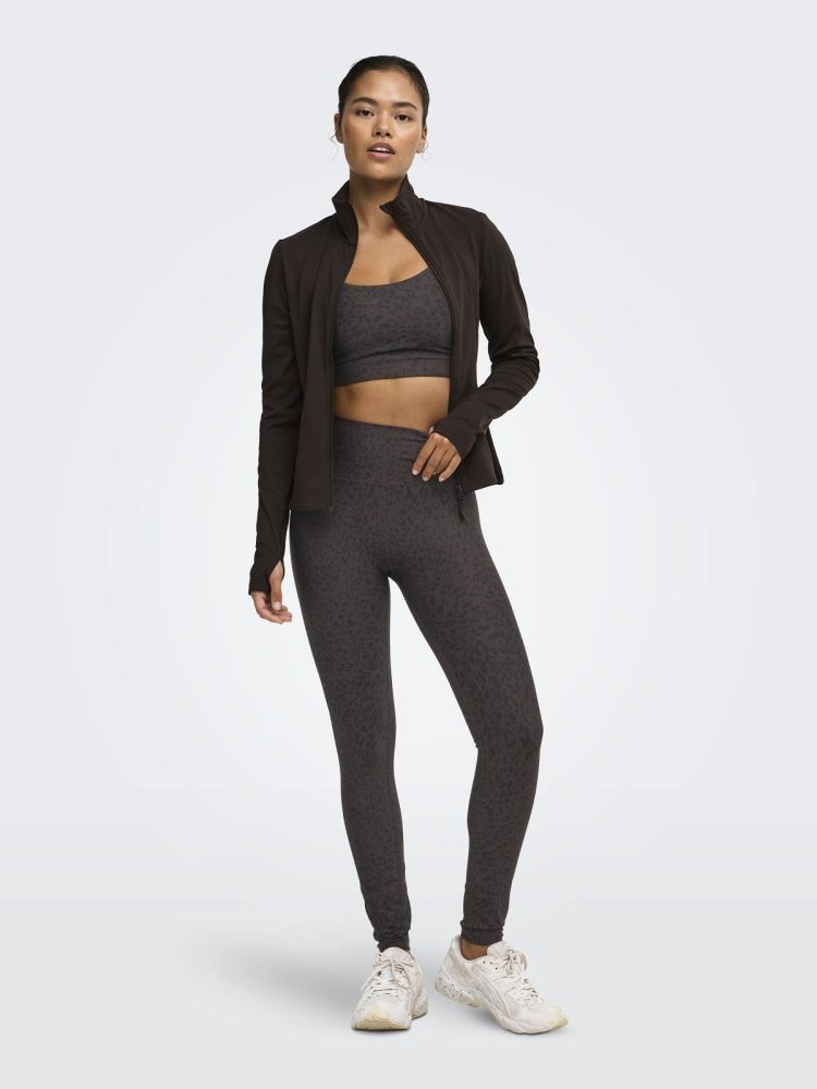 Only Play Sportbroek Bruin dames (JAM-2-KELLY HW AOP PCK TIGHTS - 15381707.CHOCO) - GL Sport (Sluis)