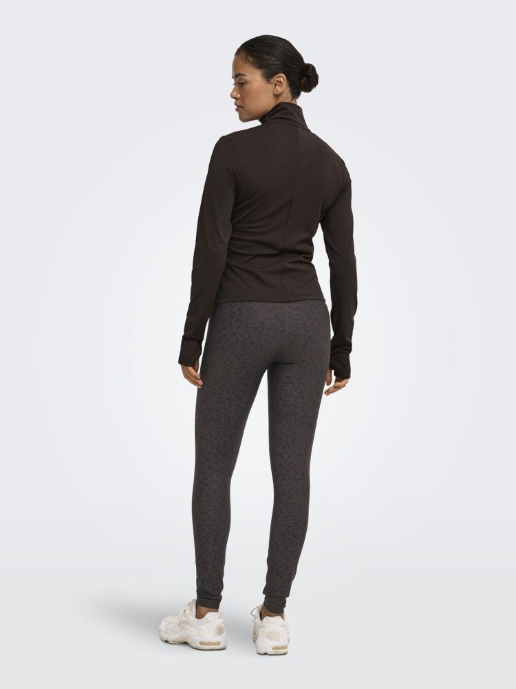 Only Play Sportbroek Bruin dames (JAM-2-KELLY HW AOP PCK TIGHTS - 15381707.CHOCO) - GL Sport (Sluis)