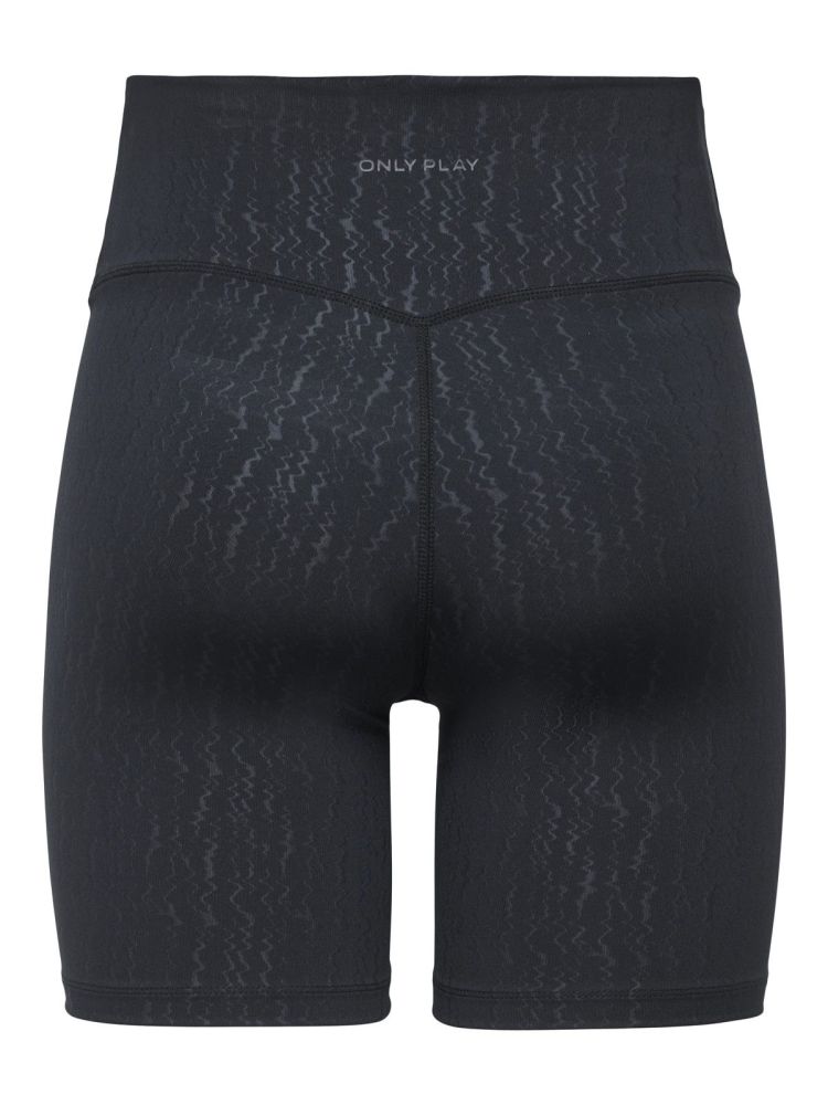 Only Play Sportbroek Zwart dames (JAM-2-POPPY LIFE HW AOP SHORTS - 15370656.BLACK) - GL Sport (Sluis)